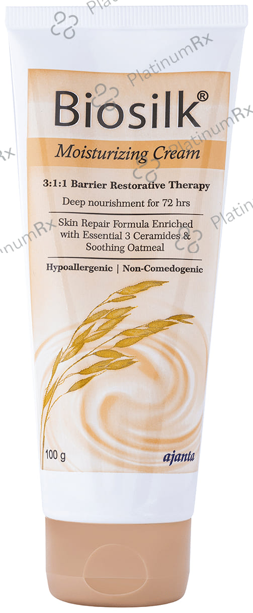 Biosilk Moisturizing Cream Paraben Free