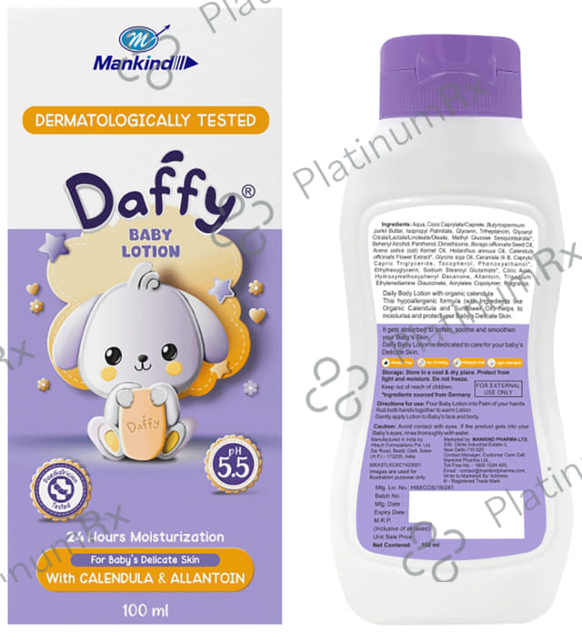 Daffy Baby Lotion 100ml