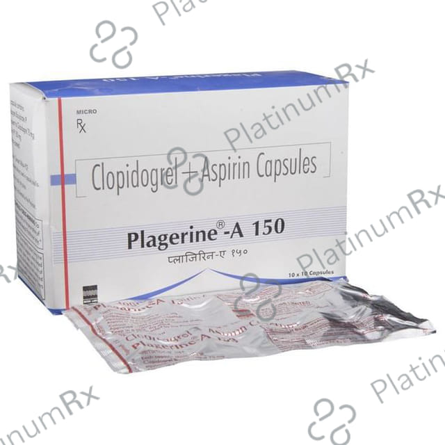 Plagerine A 150/75mg Capsule 10s