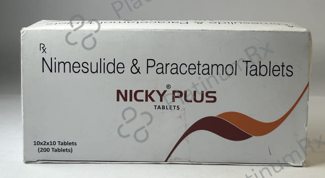 Nicky Plus 325/100mg Tablet 10s