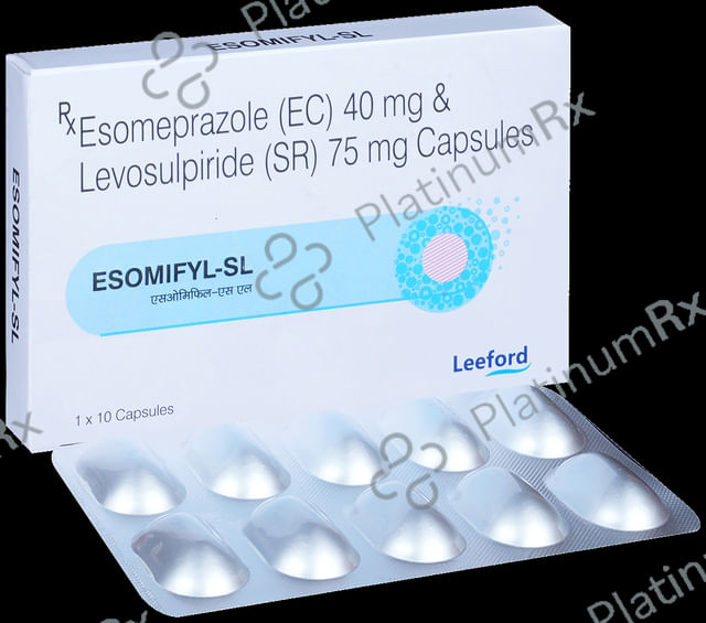 Esomifyl SL 75mg/40mg Capsule SR
