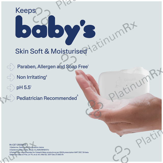 Cetaphil Baby Mild Bar with Shea Butter 75gm