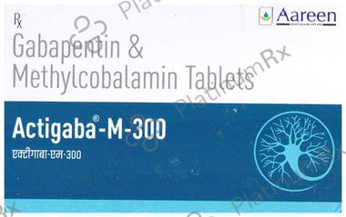 Actigaba M 300mg/500mcg Tablet 10s