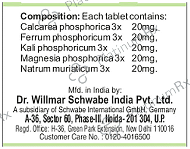 Dr Willmar Schwabe India Bio-Combination 16 (BC 16) Tablet 20 gm