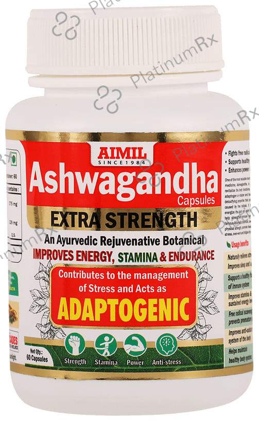 Aimil Ashwagandha Capsule 60s