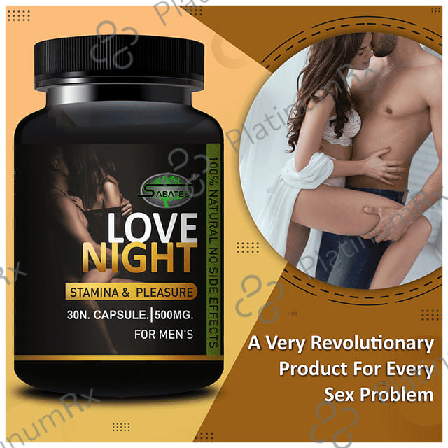 Sabates Love Night Capsule 30 capsules