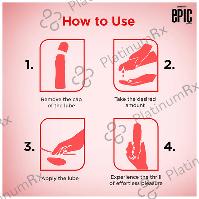 Manforce Epic Lube Strawberry 60ml