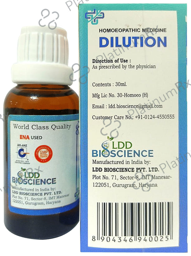 LDD Bioscience Sambucus Cananadensis Dilution 30 CH