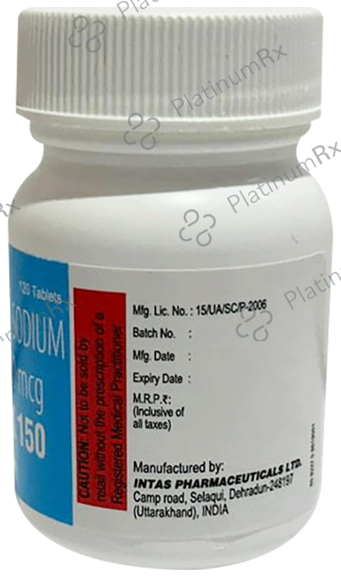 Lethyrox 150mcg Tablet 120s