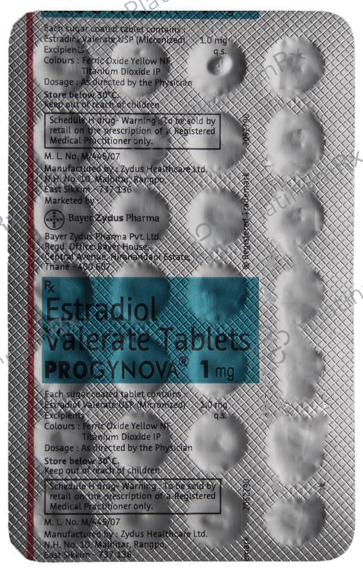 Progynova 1mg Tablet 28s