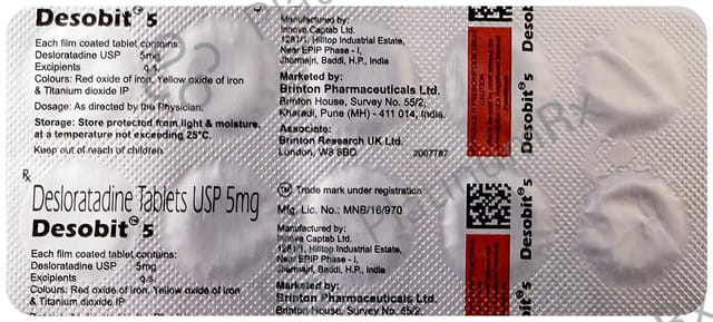 Desobit 5mg Tablet
