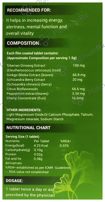 LDD Bioscience Ginseng GB Plus Tablet