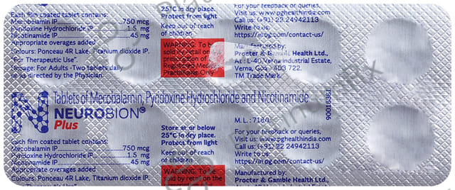 Neurobion Plus Tablet 10s