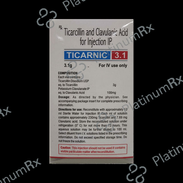 Ticarnic 3.1 Injection