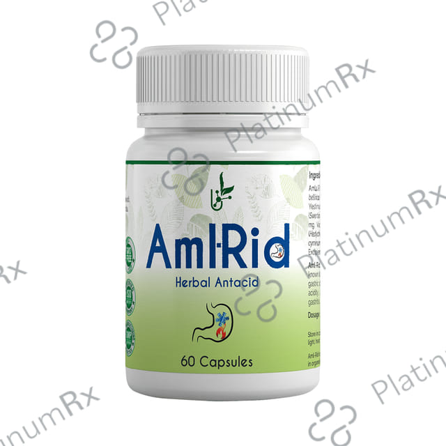 BVG Life Sciences Aml-Rid Herbal Antacid Capsule 30 capsules