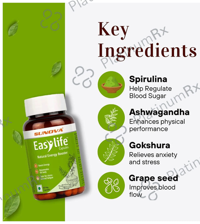 Sunova Easy Life Veg Capsule