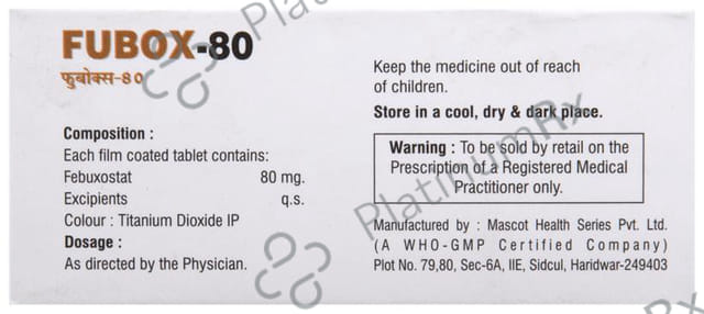 Fubox 80 Tablet