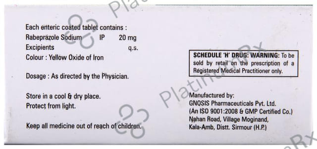 Minirab 20mg Tablet 10s