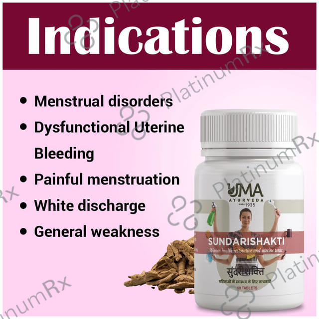 Uma Ayurveda Sundarishakti Tablet