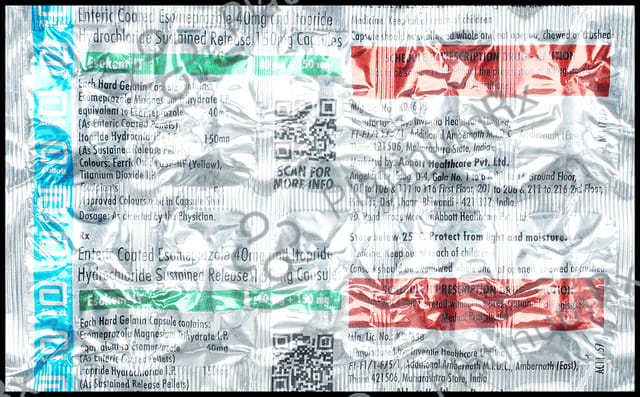 Esokem IT 40/150mg Capsule 10s SR