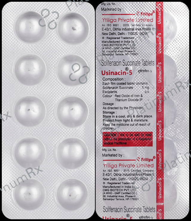 Usinacin 5 Tablet