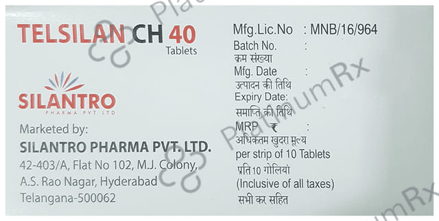 Telsilan CH 40 Tablet
