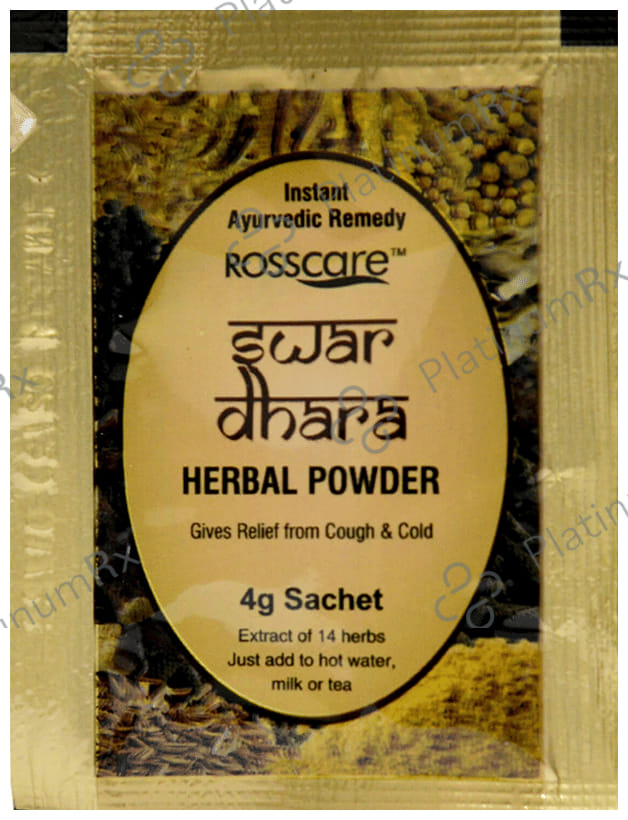 Rosscare Swar Dhara Herbal Powder Sachet (4gm Each)