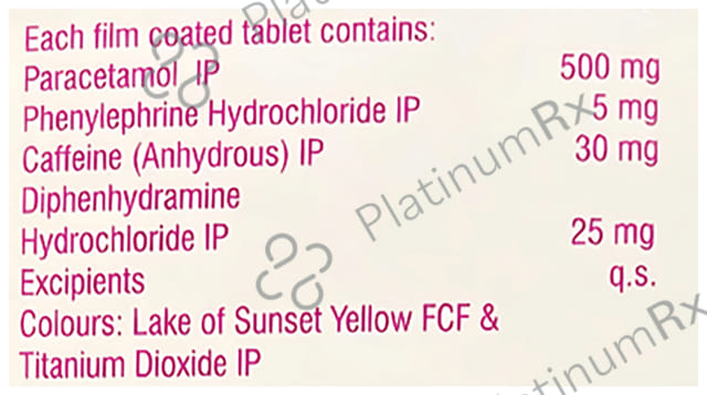 Metapect Cold Tablet 10s