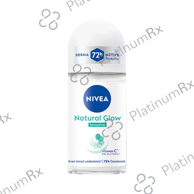 Nivea Women Deodorant Roll On Natural Glow Sensitive