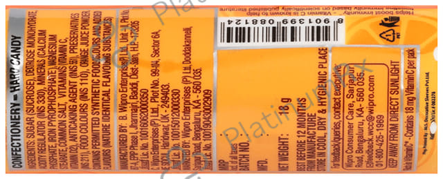 Glucovita Bolts Orange Flavour Tablet 20s