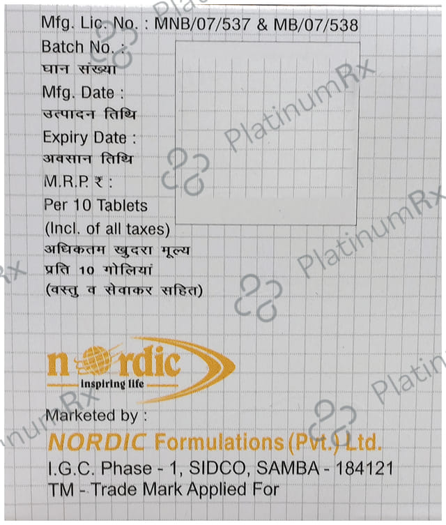 Xenart MF 500mg/250mg Tablet