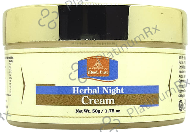 Khadi Pure Herbal Night Cream