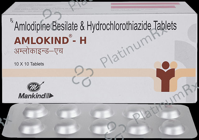 Amlokind H 5/12.5mg Tablet 10s