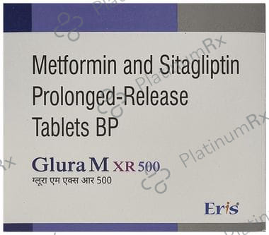 Glura M XR 500mg Tablet 15s
