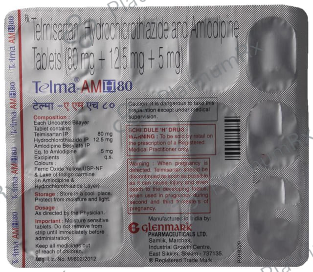 Telma AMH 80mg Tablet 15s