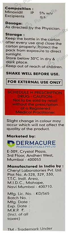 Trichogain-M Topical Hair Solution