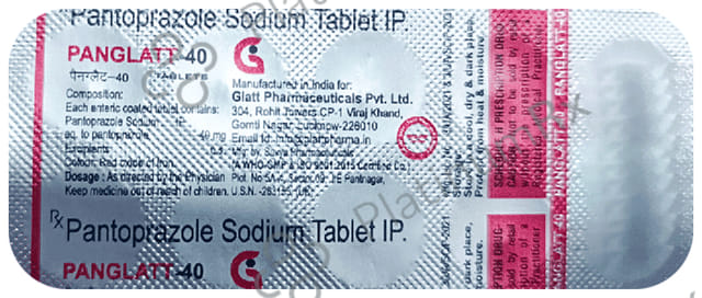 Panglatt 40mg Tablet 10s