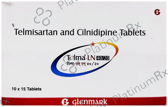 Telma LN 20/40mg Tablet 15s