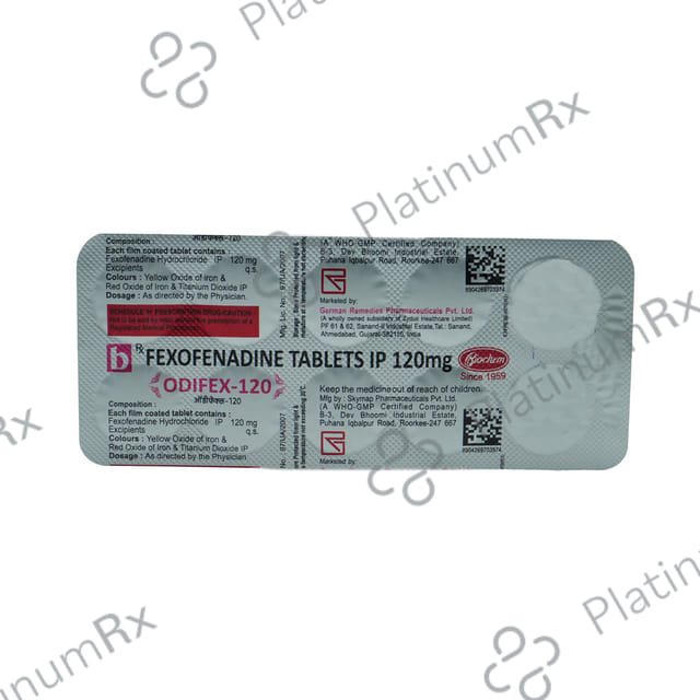 Odifex 120 Tablet