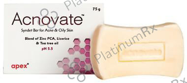 Acnovate Soap 75gm
