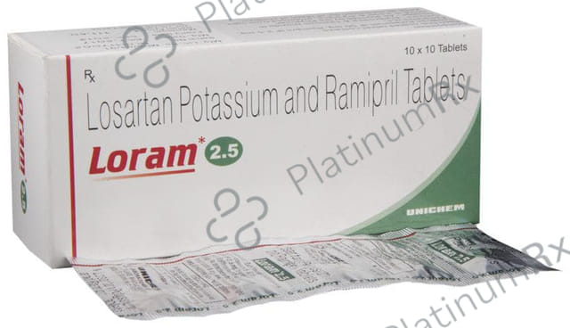 Loram 2.5/50mg Tablet 10s