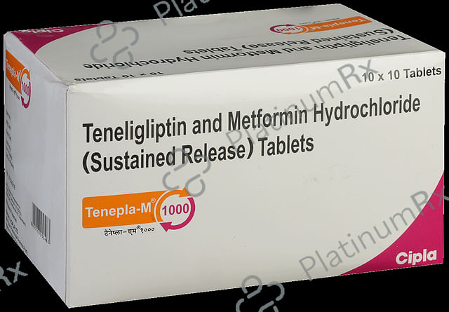 Tenepla M 1000/20mg SR Tablet 10s