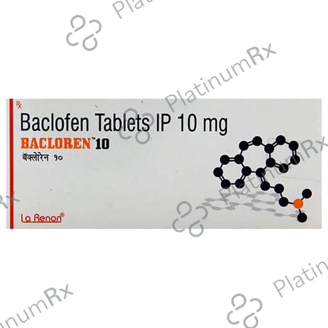 Bacloren 10mg Tablet 10s