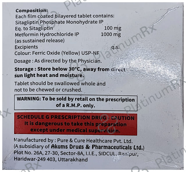 Sitahenz M OD Tablet SR 10s