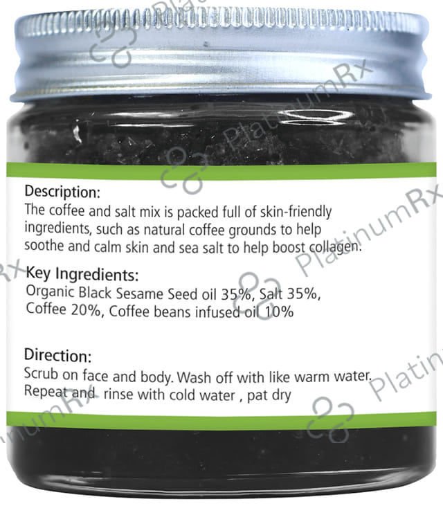 Natuur Body Scrub Coffee and Salt