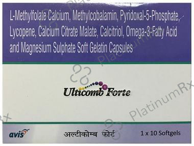 Ulticomb Forte Soft Gelatin Capsule