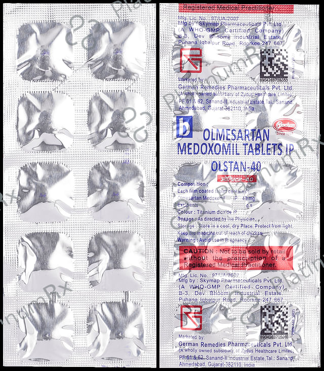 Olstan 40mg Tablet 10s