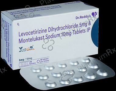 Xyzal M 5/10mg Tablet 15s