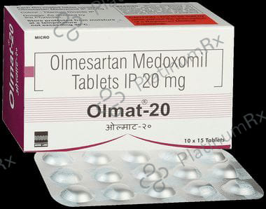 Olmat 20mg Tablet 15s