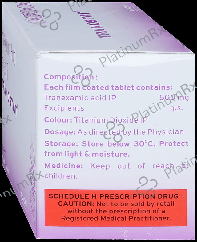 Tranostat 500mg Tablet 15s
